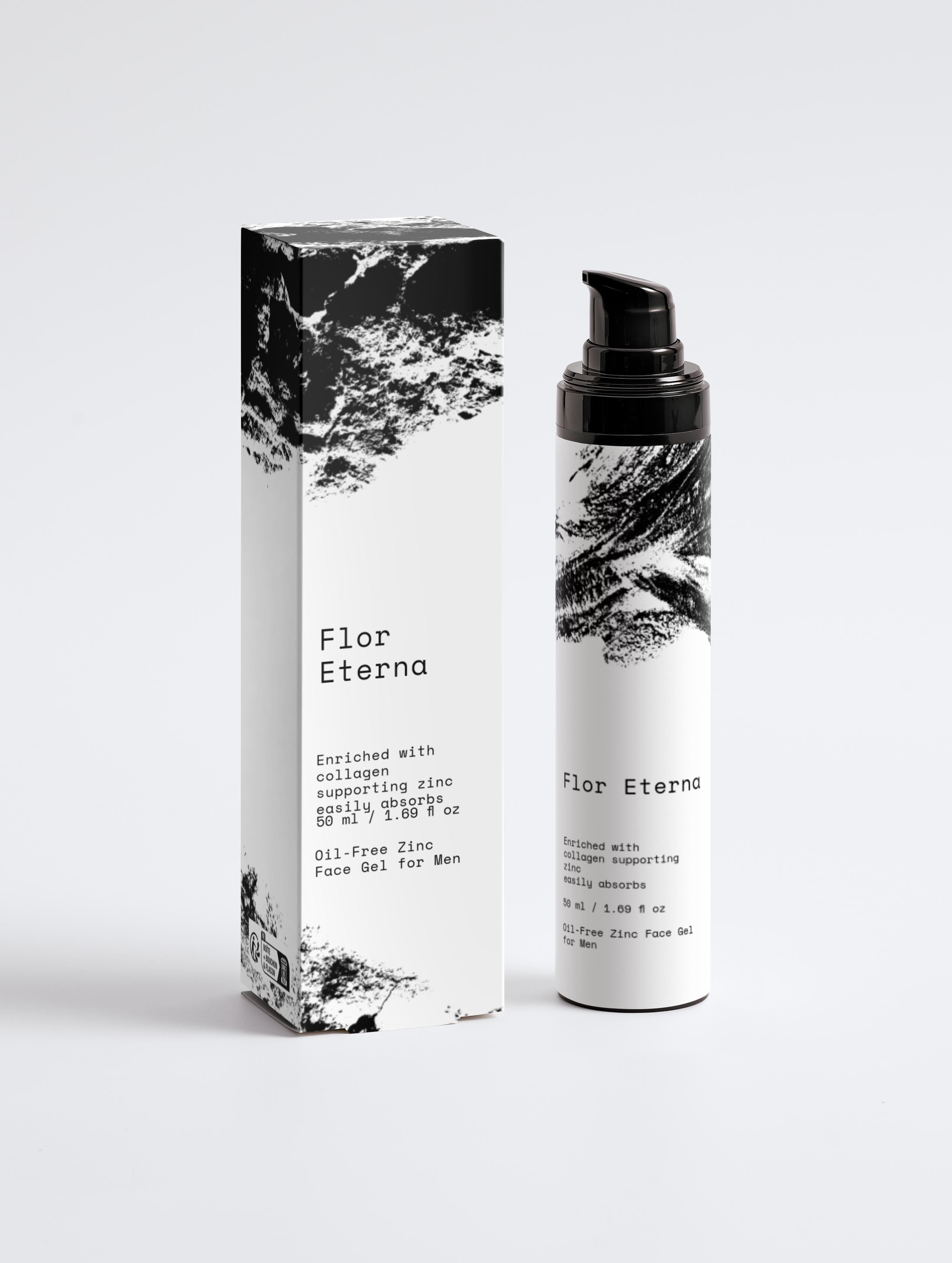 Oil-Free Zinc Face Gel for Men